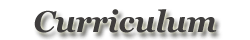 Curriculum vitae et studiorum